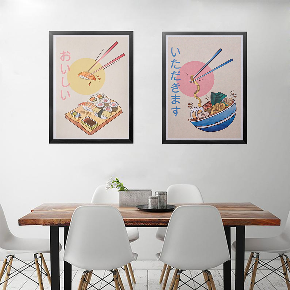 Japanese Lifestyle Food - Plakaty i reprodukcje kuchni w stylu
