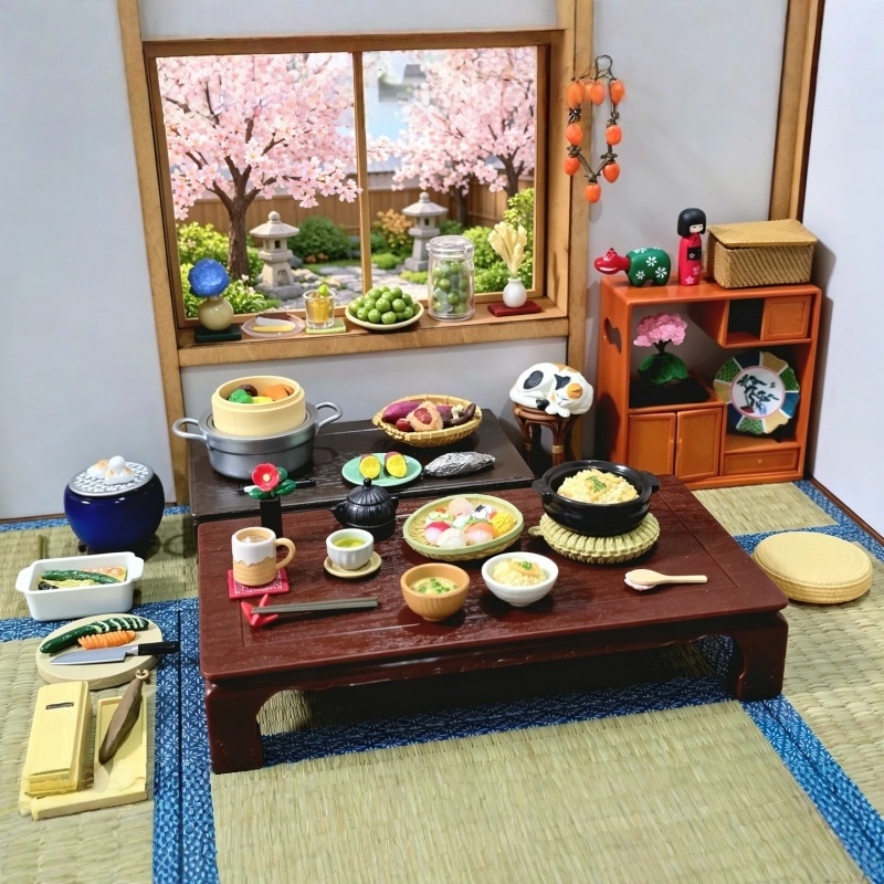 Japanese Lifestyle Food - Autentyczne zabawki RE-MENT Petit Sample Food