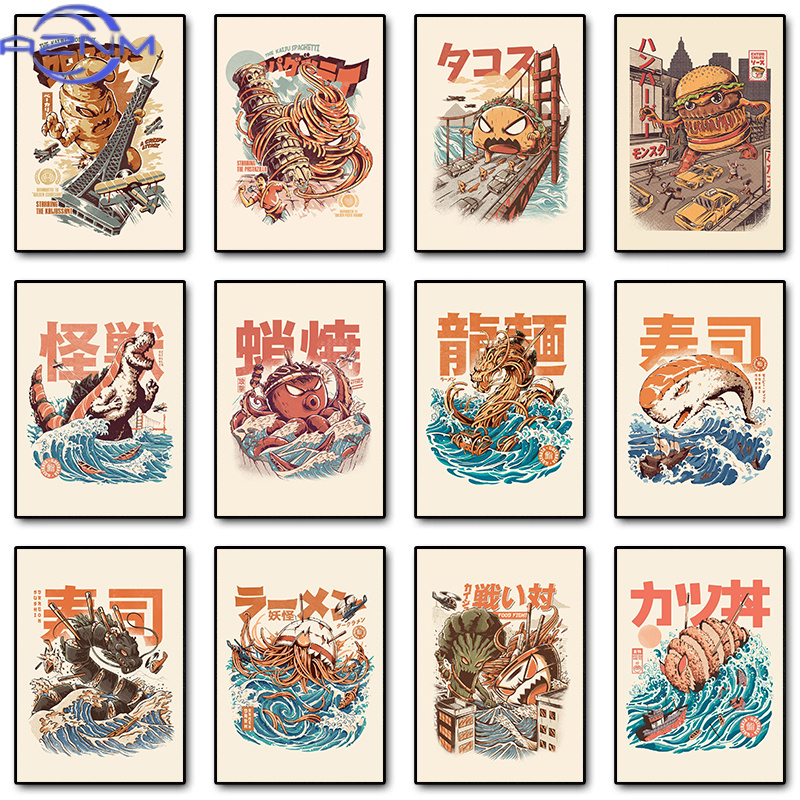 Japanese Lifestyle Food - AZNM Japońskie Kaiju, jedzenie, sushi, ramen,