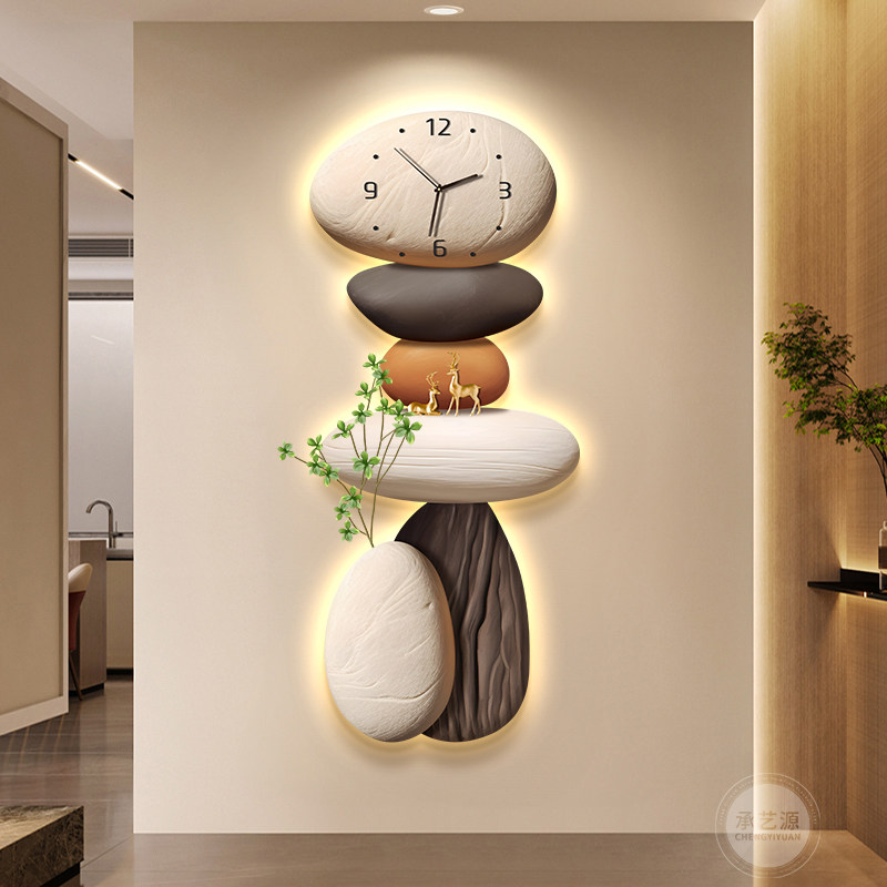 Japanese Luxury Lifestyle - Japoński Styl Unikalny Zegar Ścienny Bezpieczny