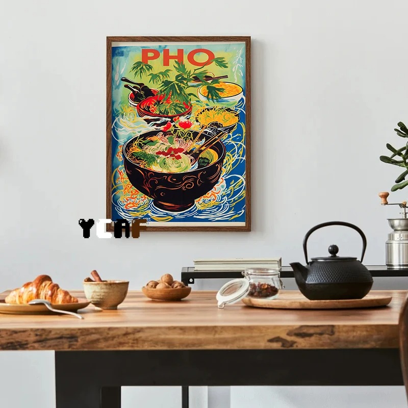 Vintage Japanese Food Poster C – Japanese Lifestyle Food recenzja i cena
