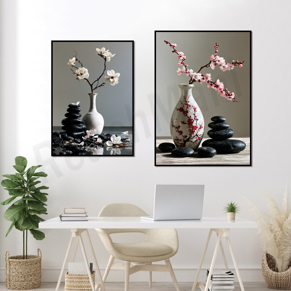 Wazon z kwiatami wiśni i magno – Japanese Zen Lifestyle recenzja i cena
