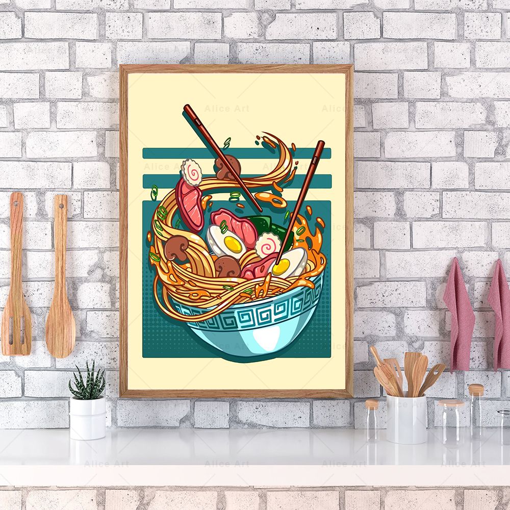 Styl japoński plakat do kuchni – Japanese Lifestyle Food recenzja i cena