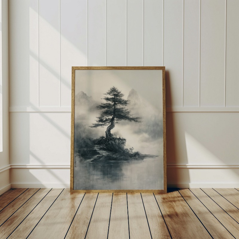 Japanese Ink Style Zen Bonzai  – Japanese Zen Lifestyle recenzja i cena